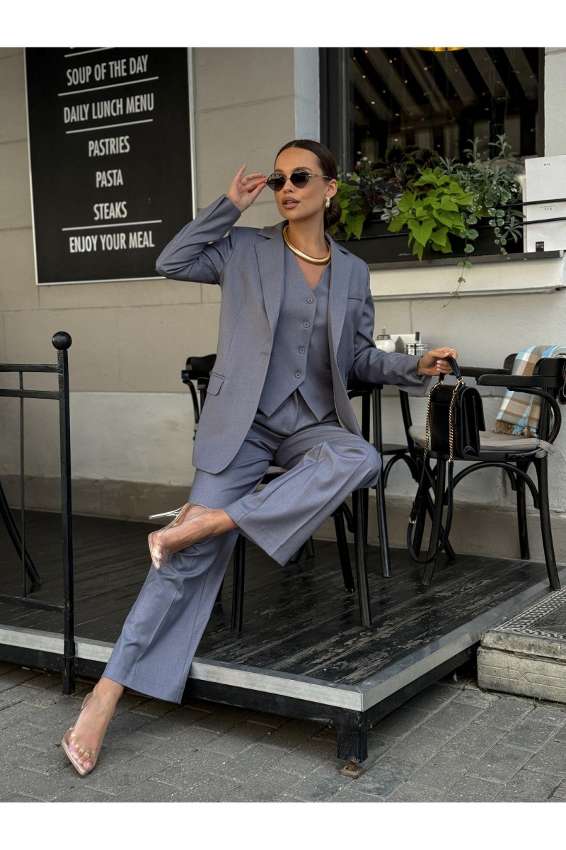 Брюки KORTNI 16BR3 серый