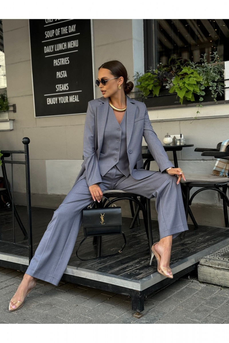 Брюки KORTNI 16BR3 серый