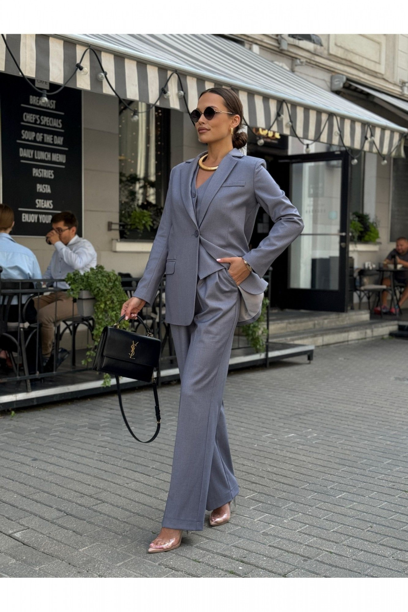 Брюки KORTNI 16BR3 серый