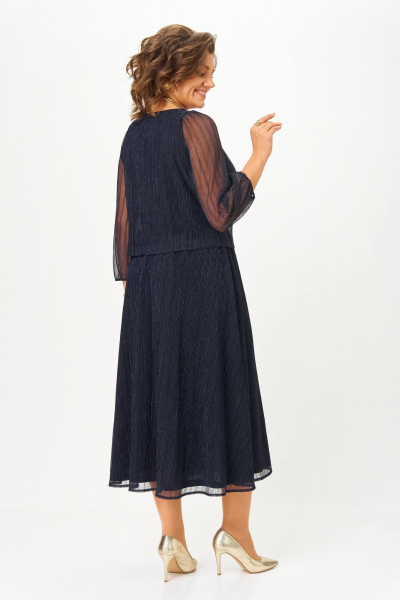 Платья Slaviaelit 562 т.синий