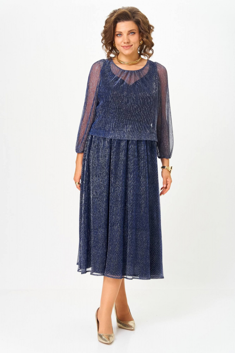 Платья Slaviaelit 562 св.синий