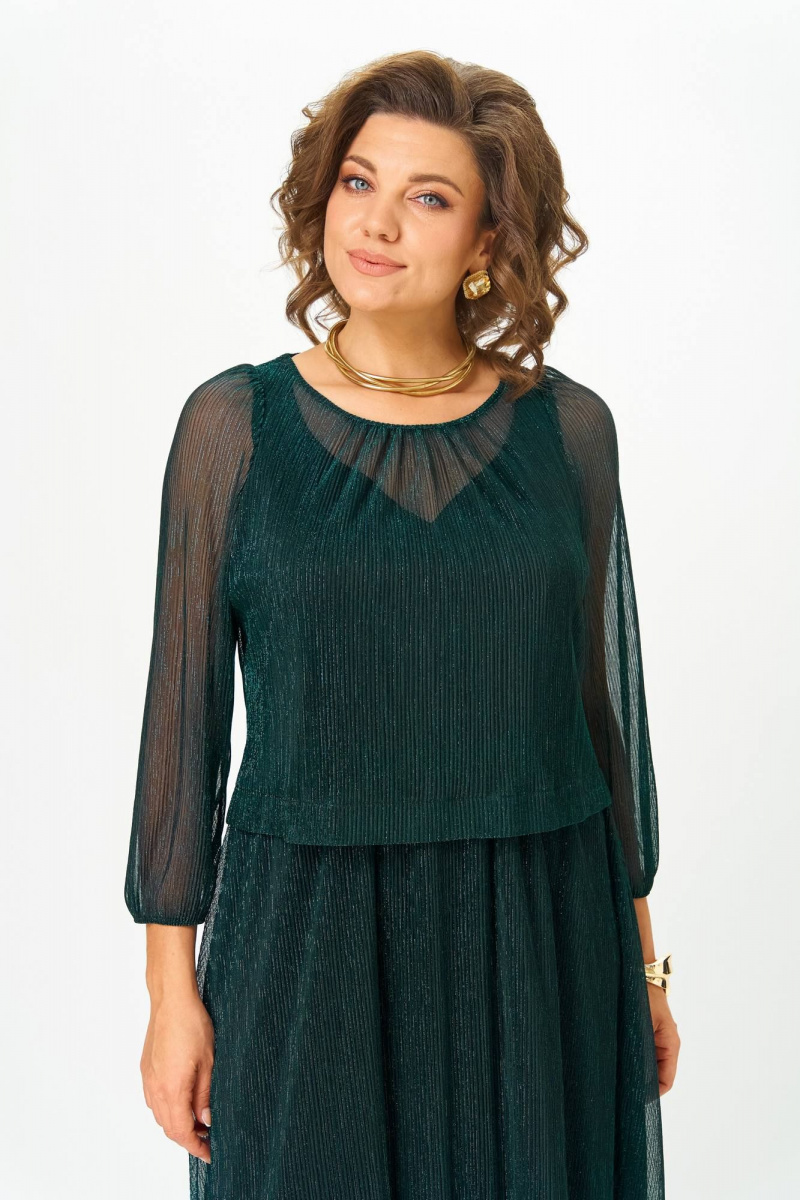 Платья Slaviaelit 562 зеленое