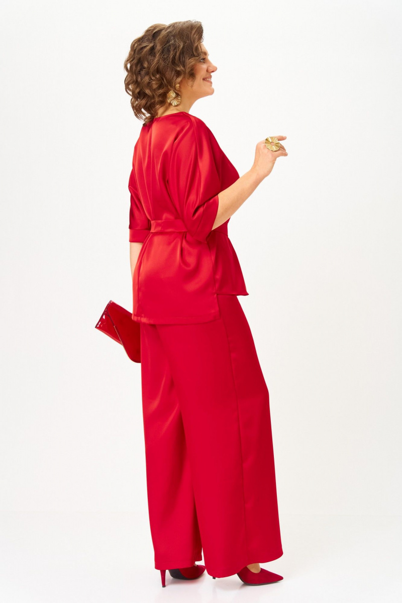 Брючный комплект БагираАнТа 1092А красный