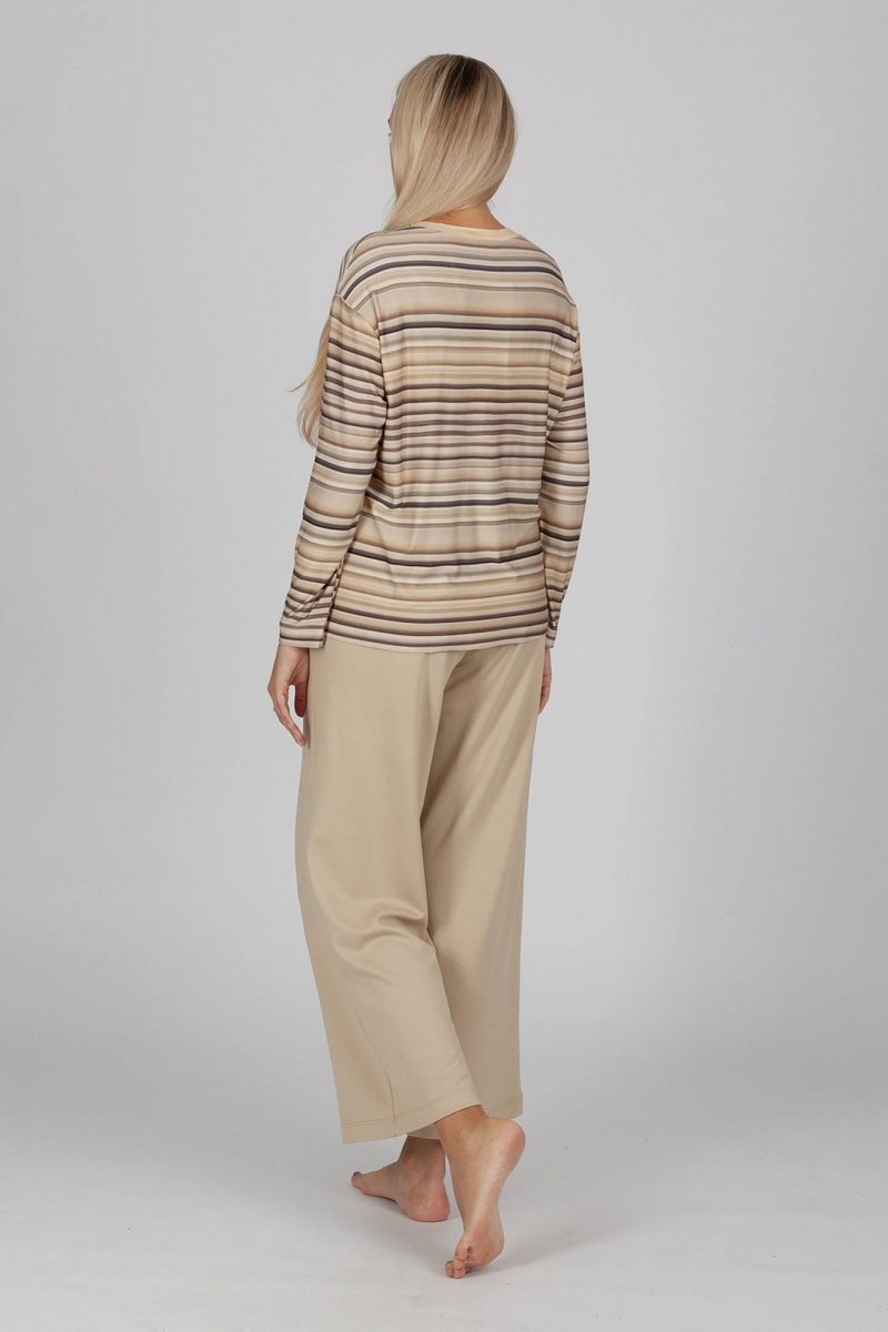 Джемперы Belarusachka С5003592 полоска / ваниль