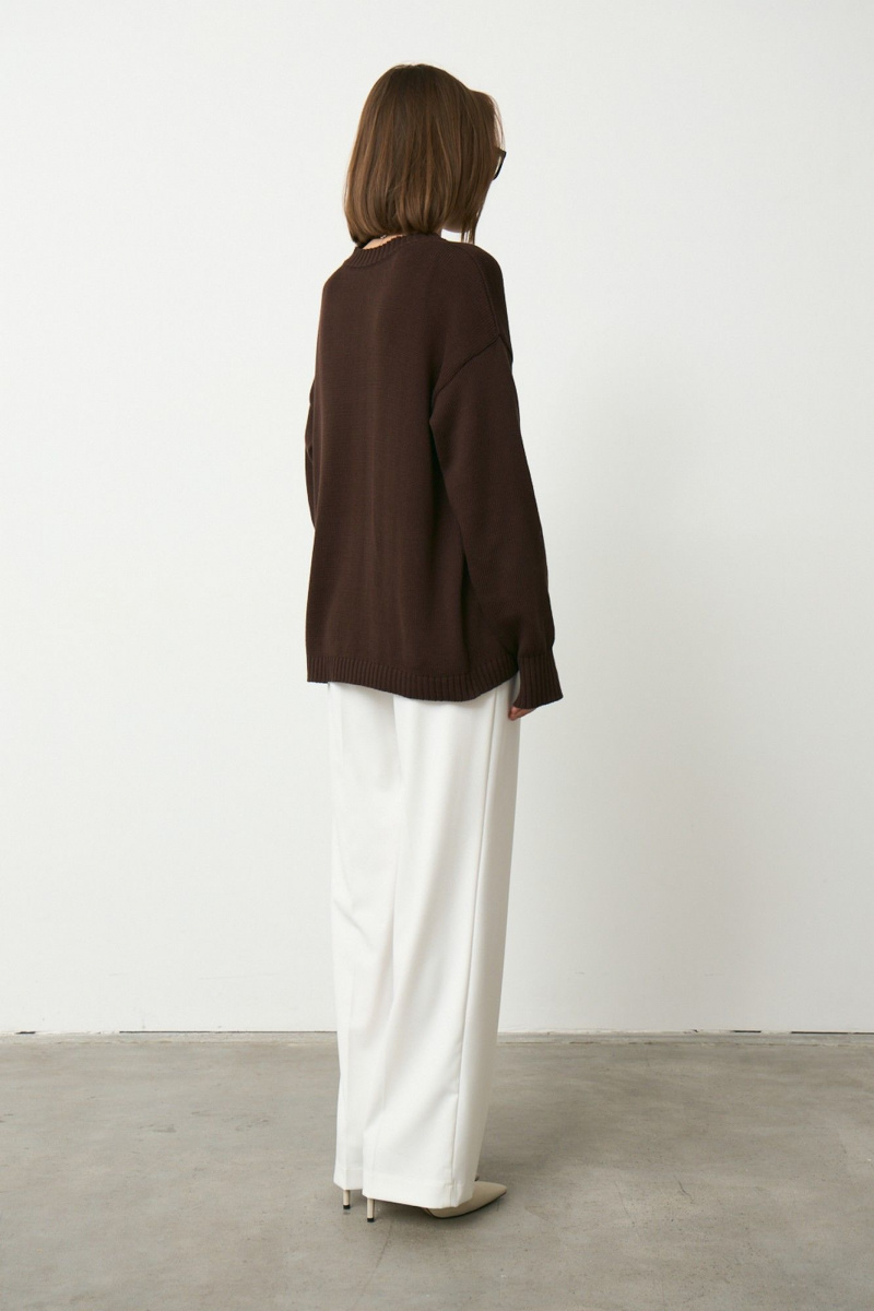 Брюки Luitui R2055 молочный