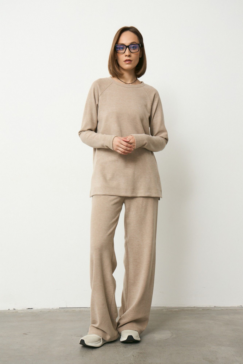 Брючный костюм Luitui R4061 бежевый