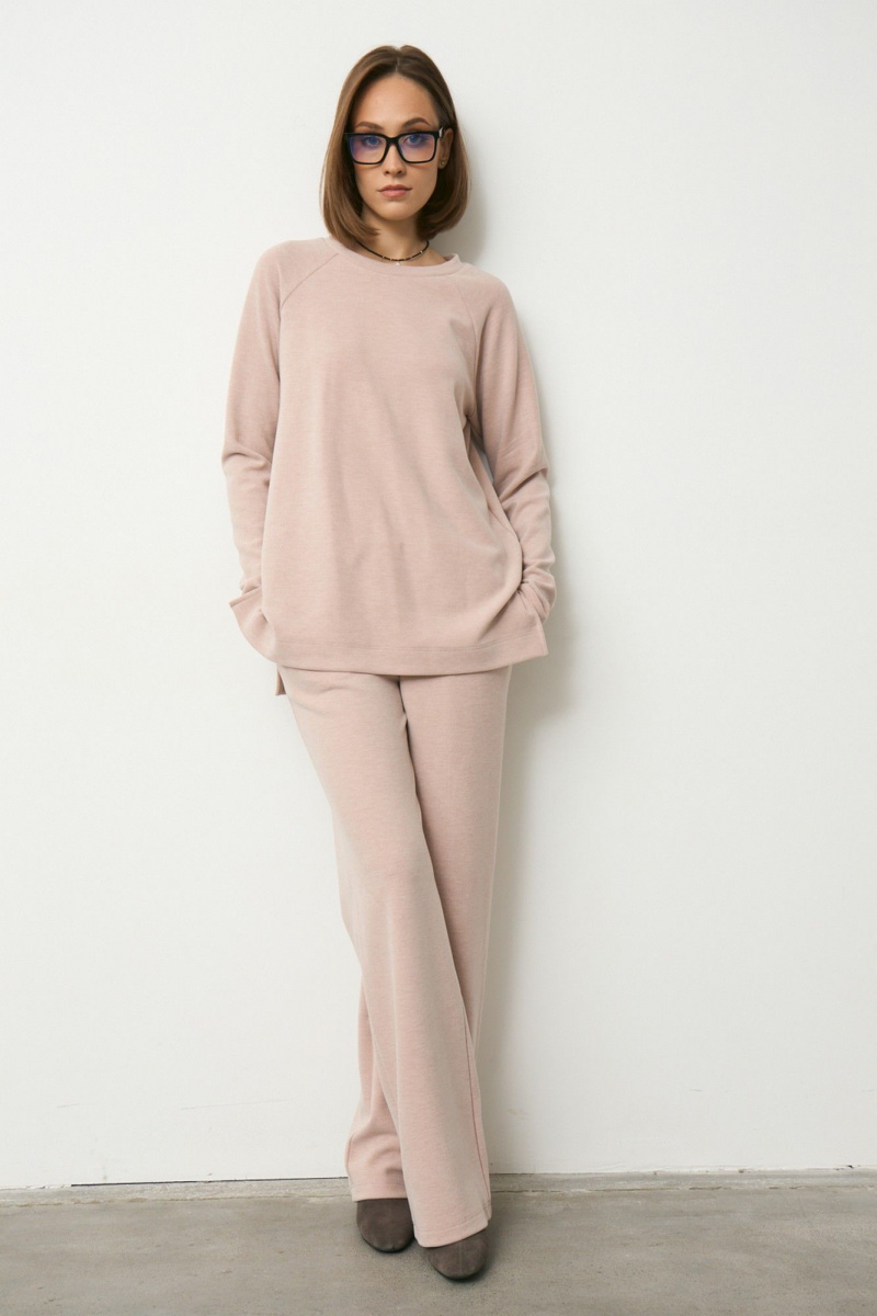 Брючный костюм Luitui R4061 розовый