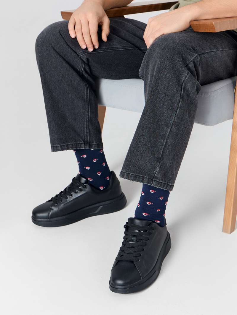 Носки и гетры Mark Formelle 017K-3424/25017K т.синий_рис.3424