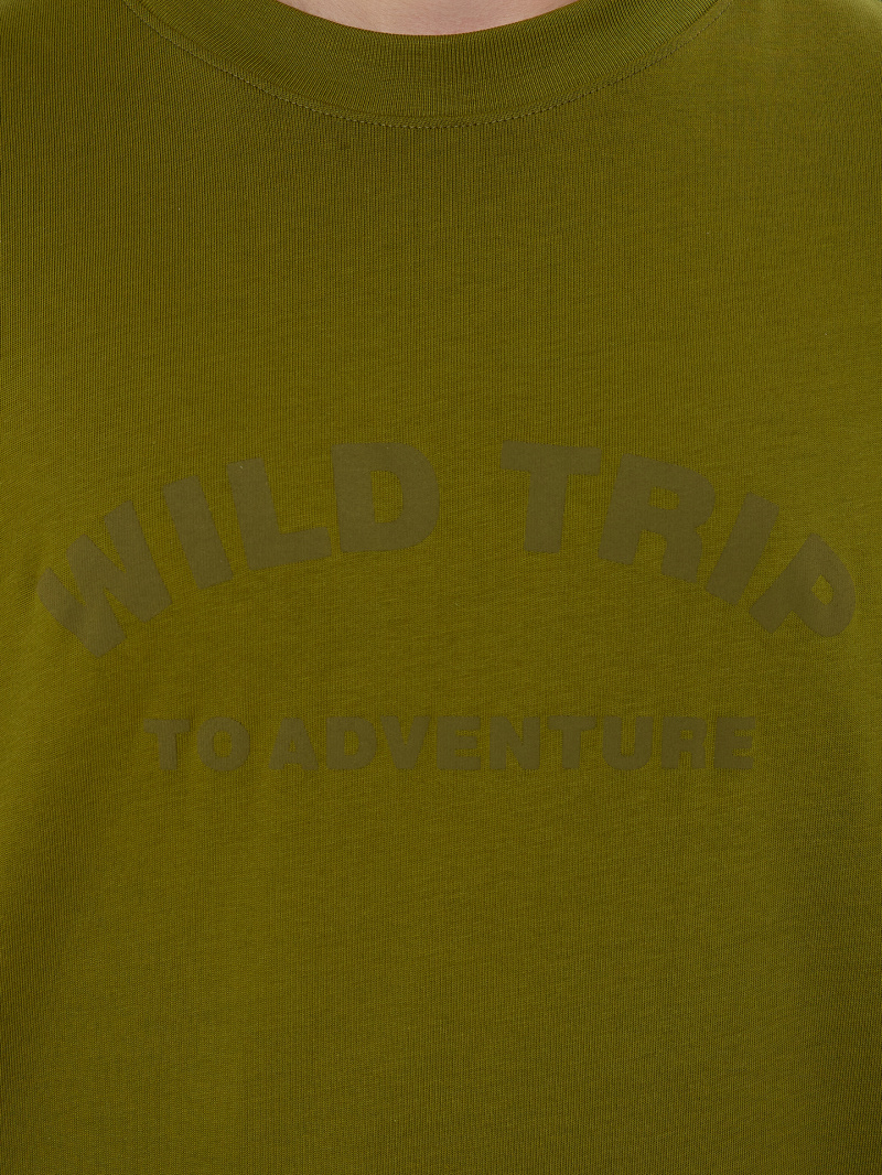 Футболки Mark Formelle 111892/25-5209П-0 травяной_печать_4_сл_на_пол_3D