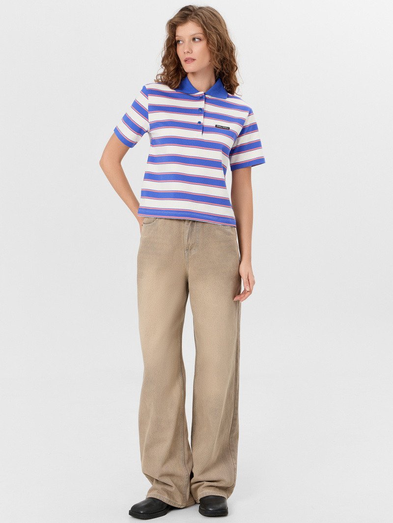 Майки Mark Formelle 112900/24-33421ПП-5 полоска_ультрамарин_1_сл_термотрансфер_на_полочке