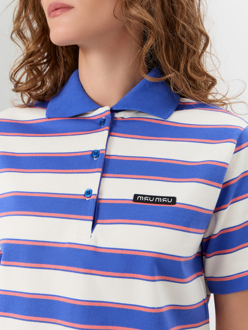 Майки Mark Formelle 112900/24-33421ПП-5 полоска_ультрамарин_1_сл_термотрансфер_на_полочке