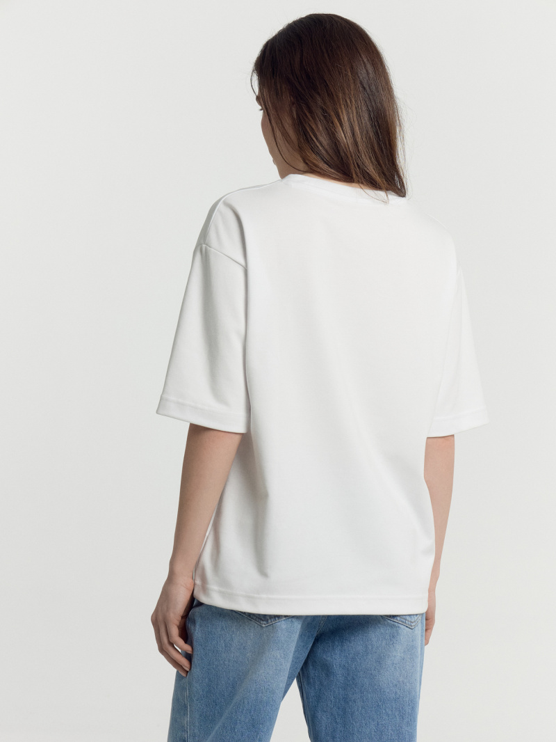 Майки Mark Formelle 112916/24-31321Ц-2 белый_декор