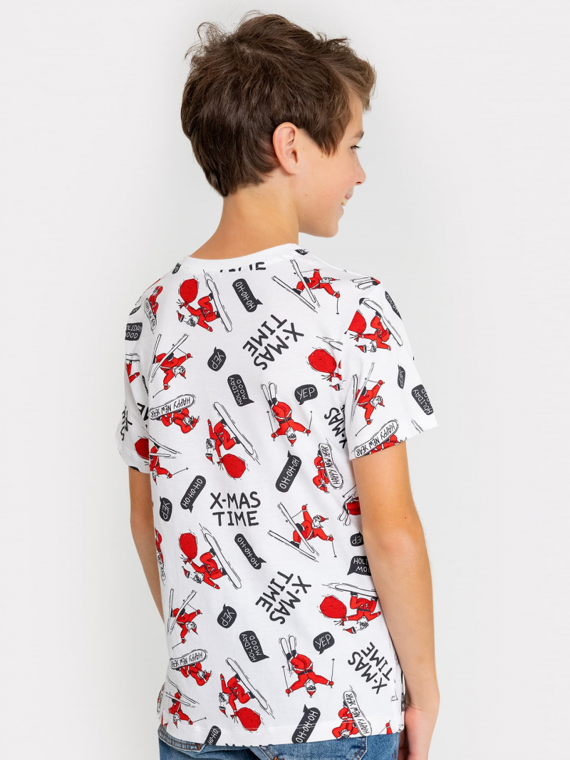 Майки Mark Formelle 113379/24-26589П-0 деды_морозы_на_белом