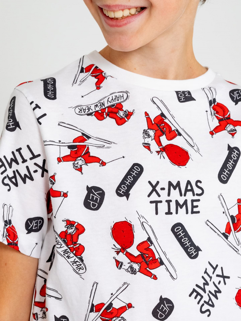 Майки Mark Formelle 113379/24-26589П-0 деды_морозы_на_белом