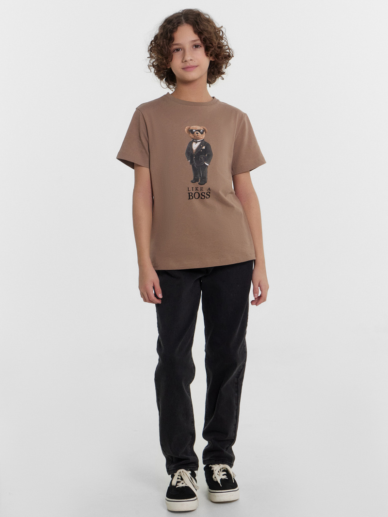 Майки Mark Formelle 113379/24-27790П-0 мокко_печать_3_сл_на_пол