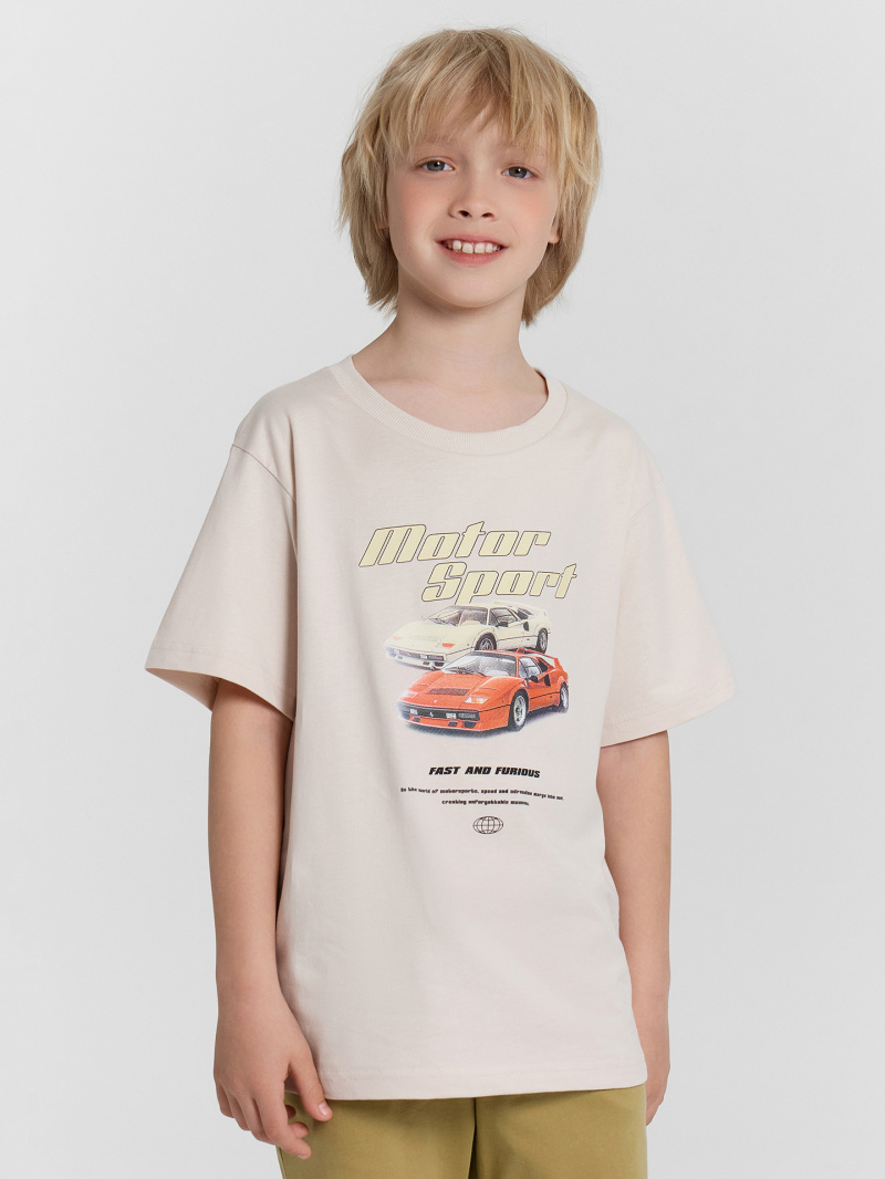 Майки Mark Formelle 113433/24-26095П-0 льняной_печать_3_сл_на_пол