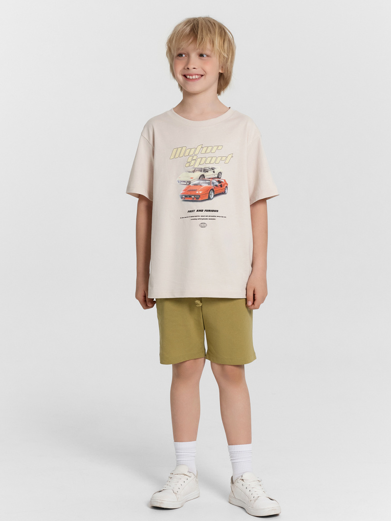 Майки Mark Formelle 113433/24-26095П-0 льняной_печать_3_сл_на_пол