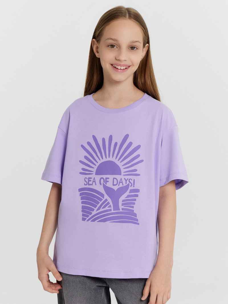 Майки и топы Mark Formelle 117915/24-26206П-0 лаванда_печать1_3_сл_на_пол