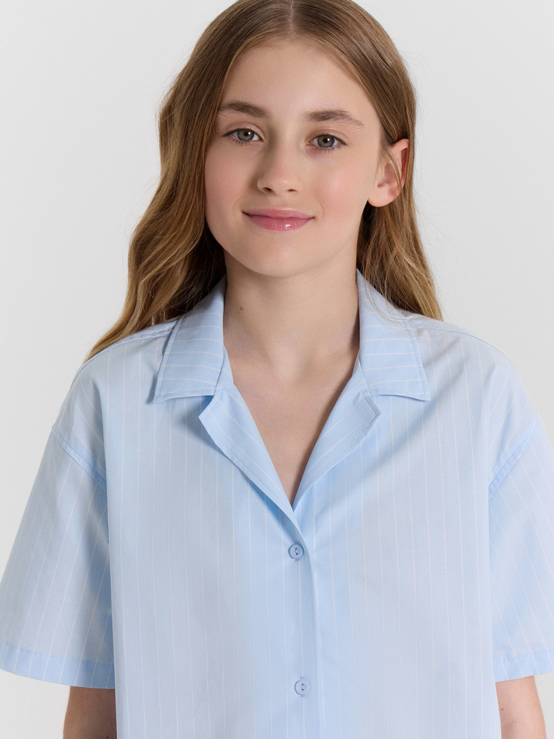 Майки и топы Mark Formelle 117941/24-33340П-9 полоска_на_голубом