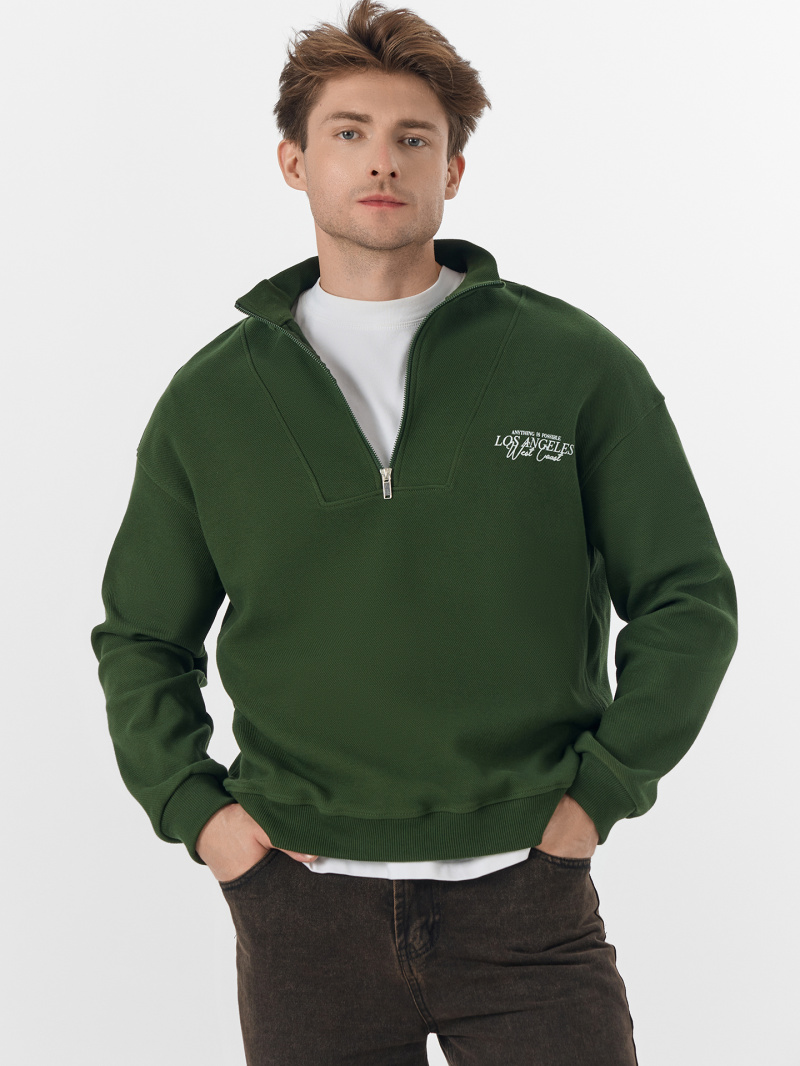 Джемперы Mark Formelle 121935/24-4958П-2 т.зеленый_печать_3_сл_на_пол