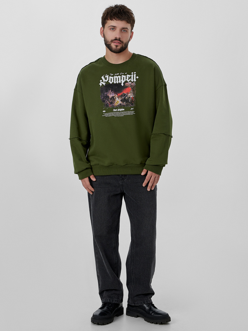 Джемперы Mark Formelle 121943/25-5014П-7(3) осенний_мох_печать_3_сл_на_пол