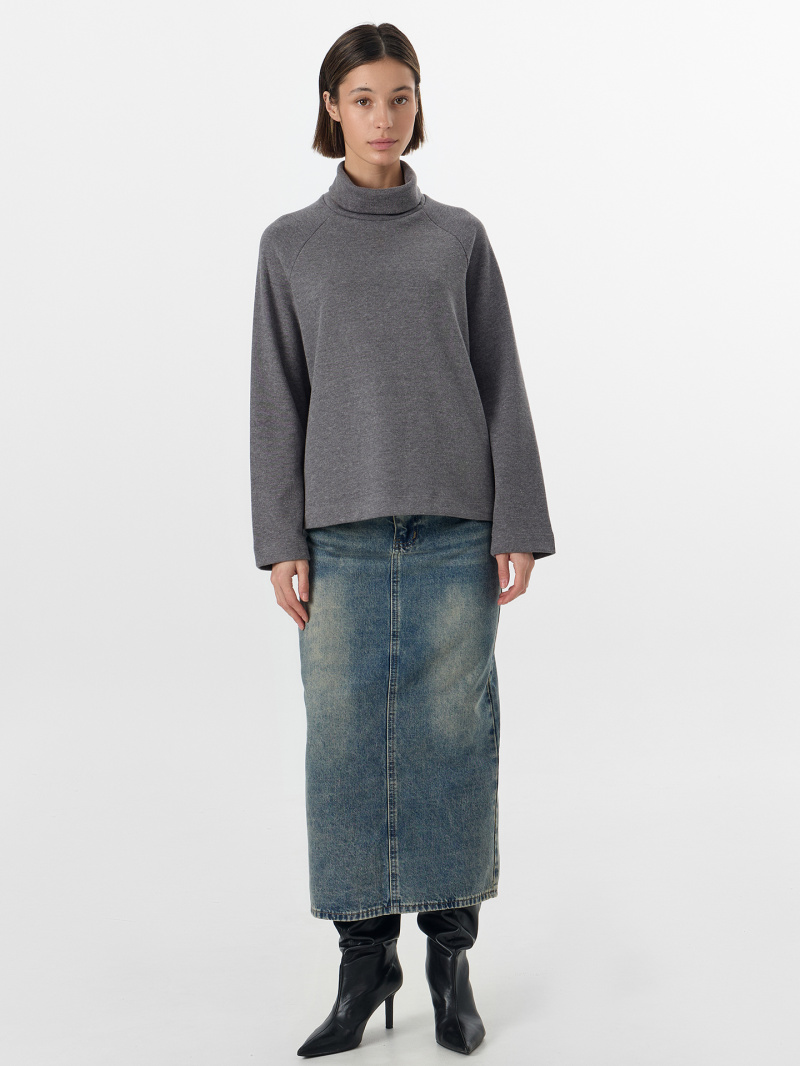 Джемперы Mark Formelle 122531/25-39387Ц-26 серый_меланж_Gulle_4654_D