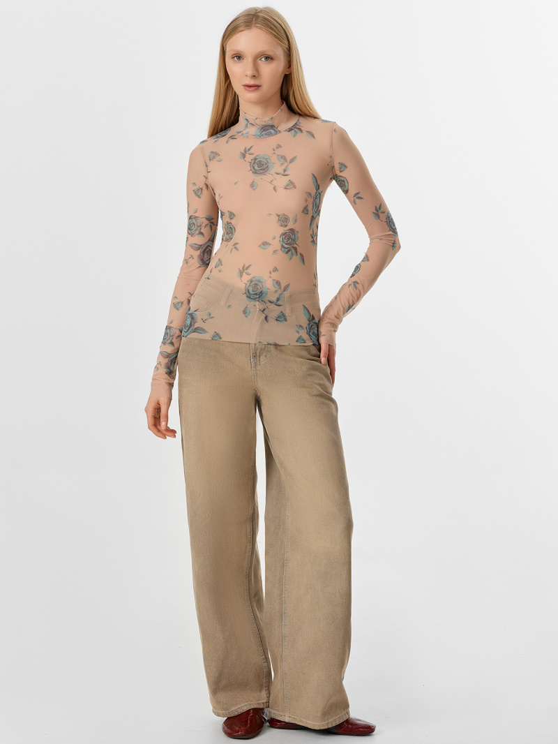 Джемперы Mark Formelle 122845/25-ОБР34945П-10 розы_на_марципане_010.2_Сублимация_полотна