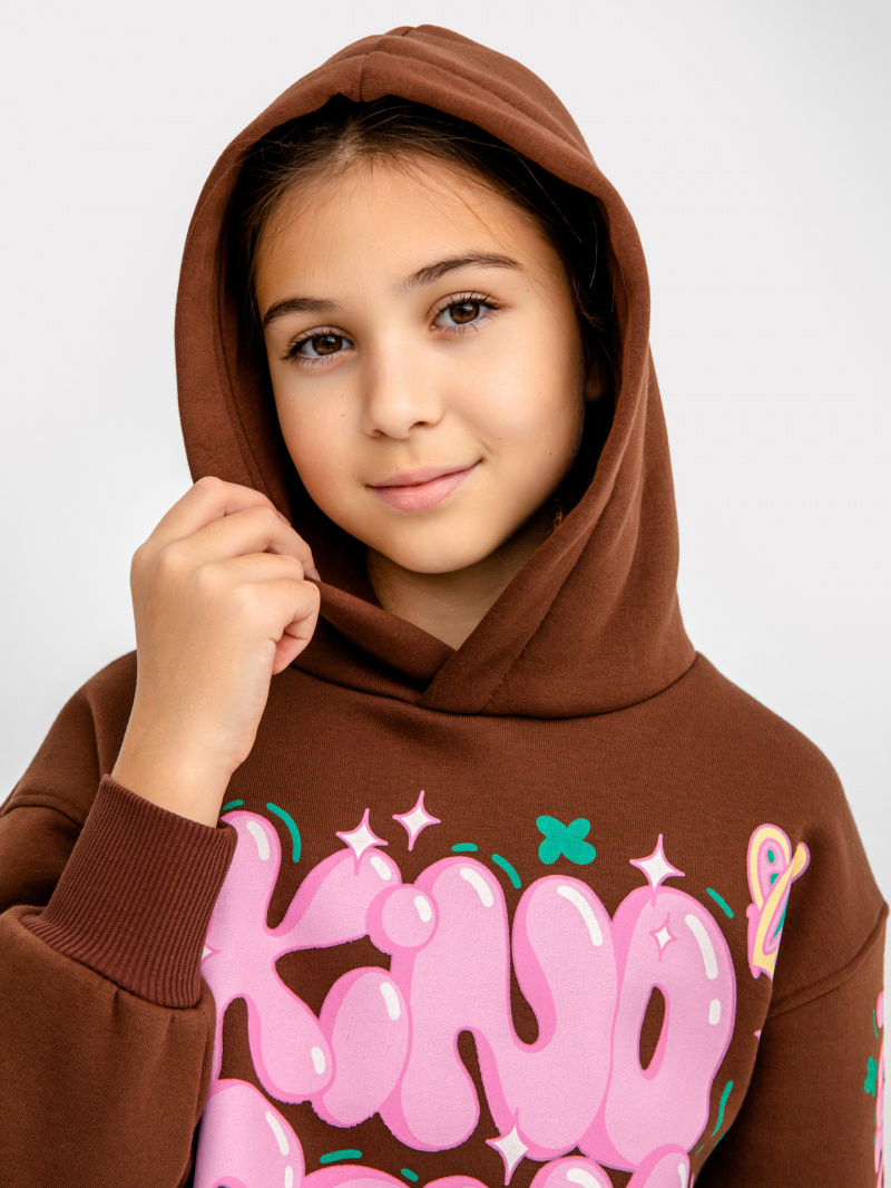 Джемперы и кардиганы Mark Formelle 127882/22/24071П-7П капучино_печать_2_сл_на_пол_2_сл_на_ЛВ_рукаве