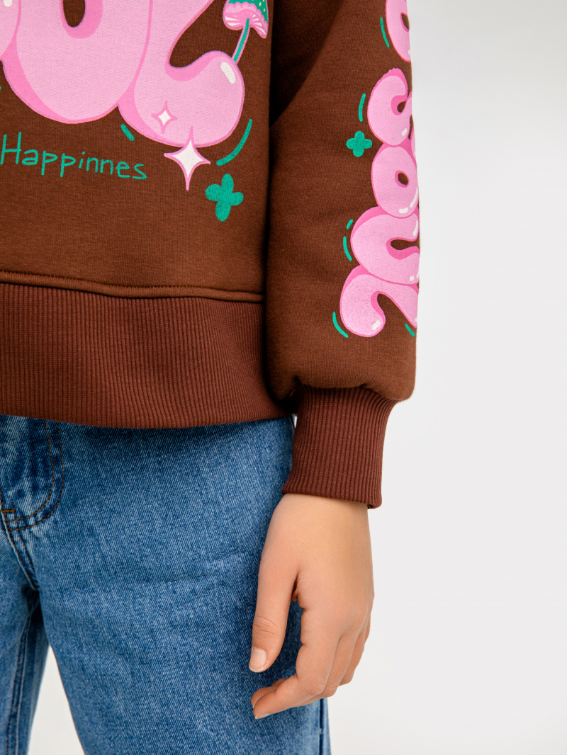 Джемперы и кардиганы Mark Formelle 127882/22/24071П-7П капучино_печать_2_сл_на_пол_2_сл_на_ЛВ_рукаве