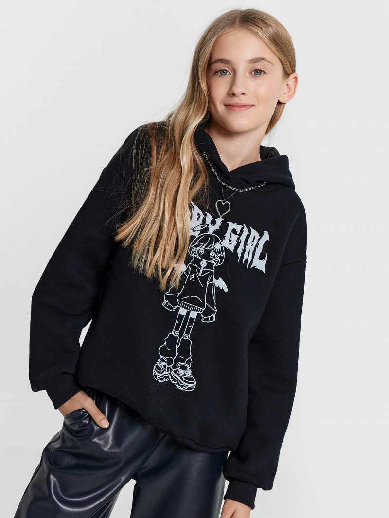 Джемперы и кардиганы Mark Formelle 127921/24-31038П-7П черный_печать_2_сл_на_пол