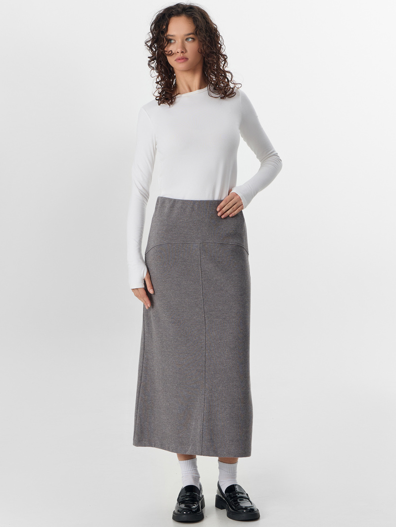 Юбки Mark Formelle 152821/25-39386Ц-26 серый_меланж_Gulle_4654_D