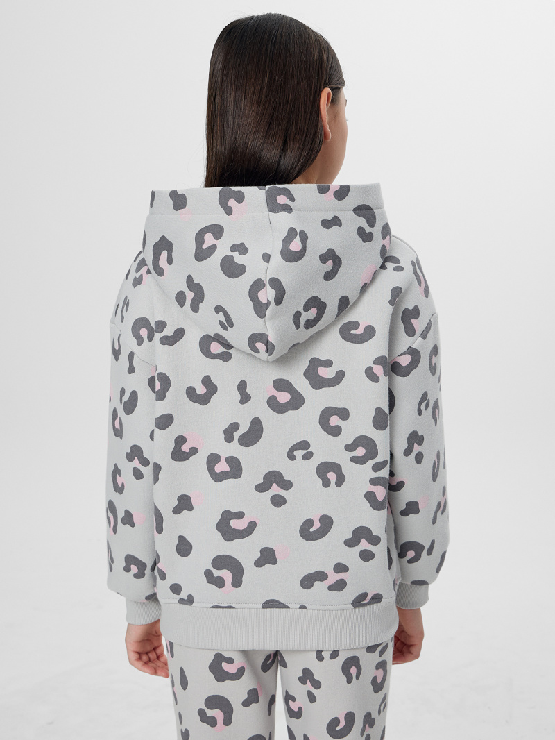 Толстовки Mark Formelle 167737/1/25-36230П-7П леопард_на_св.сером