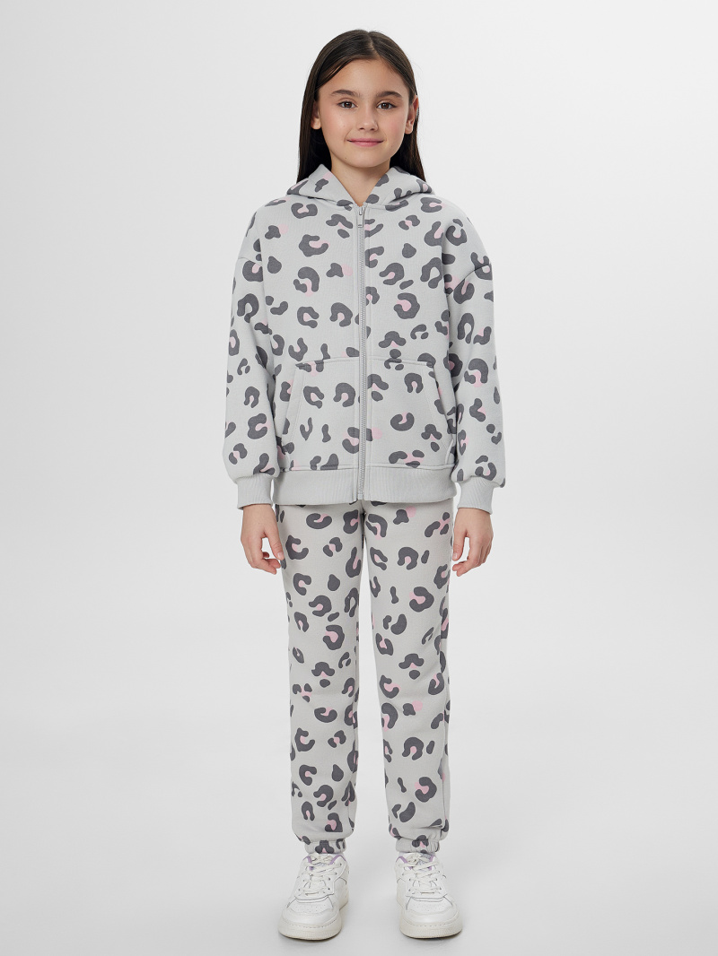 Толстовки Mark Formelle 167737/1/25-36231П-7П леопард_на_св.сером