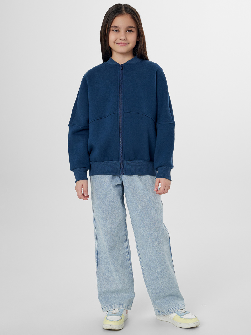 Толстовки Mark Formelle 167770/25-36776П-7П-3 синий_печать_3_сл_на_пол_печ_ДЕКОР_СТРАЗЫ