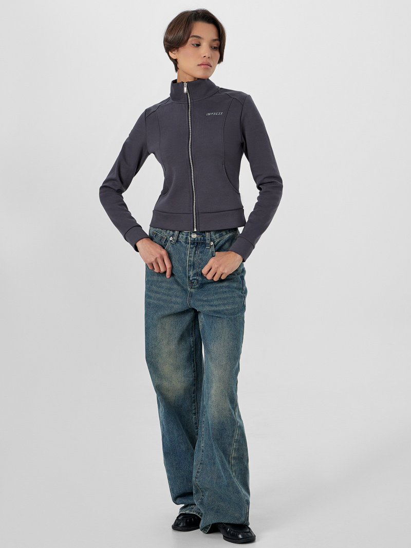 Толстовки и олимпийки Mark Formelle 172039/25-35987П-2 металлический_серый_печать_1_сл_термотрансфер_на_ЛВ