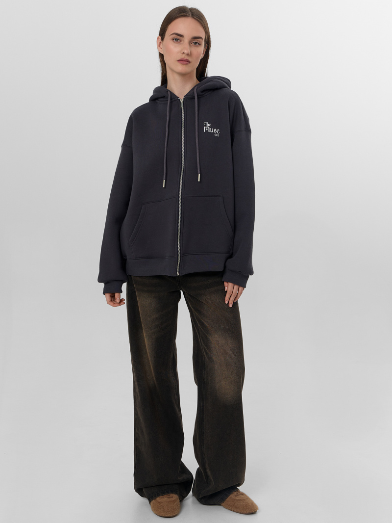 Толстовки и олимпийки Mark Formelle 172105/25-35856П-7П металлический_серый_печать_1_сл_на_ЛВ_дет_пер