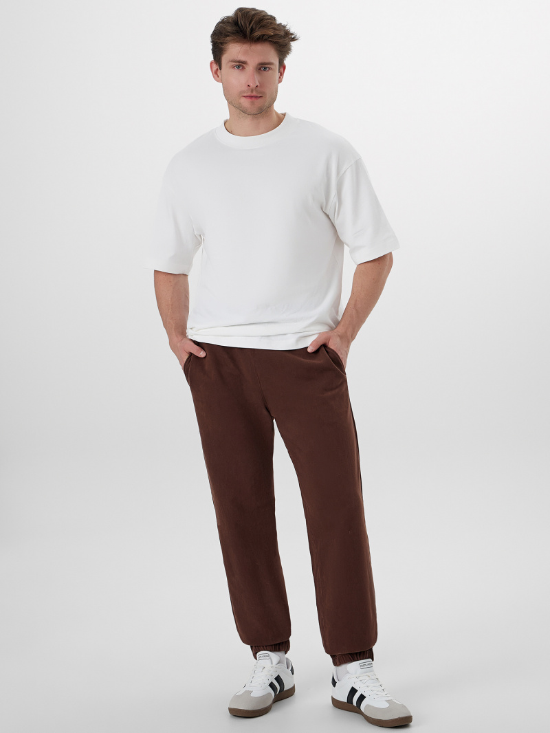 Брюки Mark Formelle 181256-2/25-ОБР5053Ц-7(3) ACID_WASH_шоколадный1_009.2_Эйсид