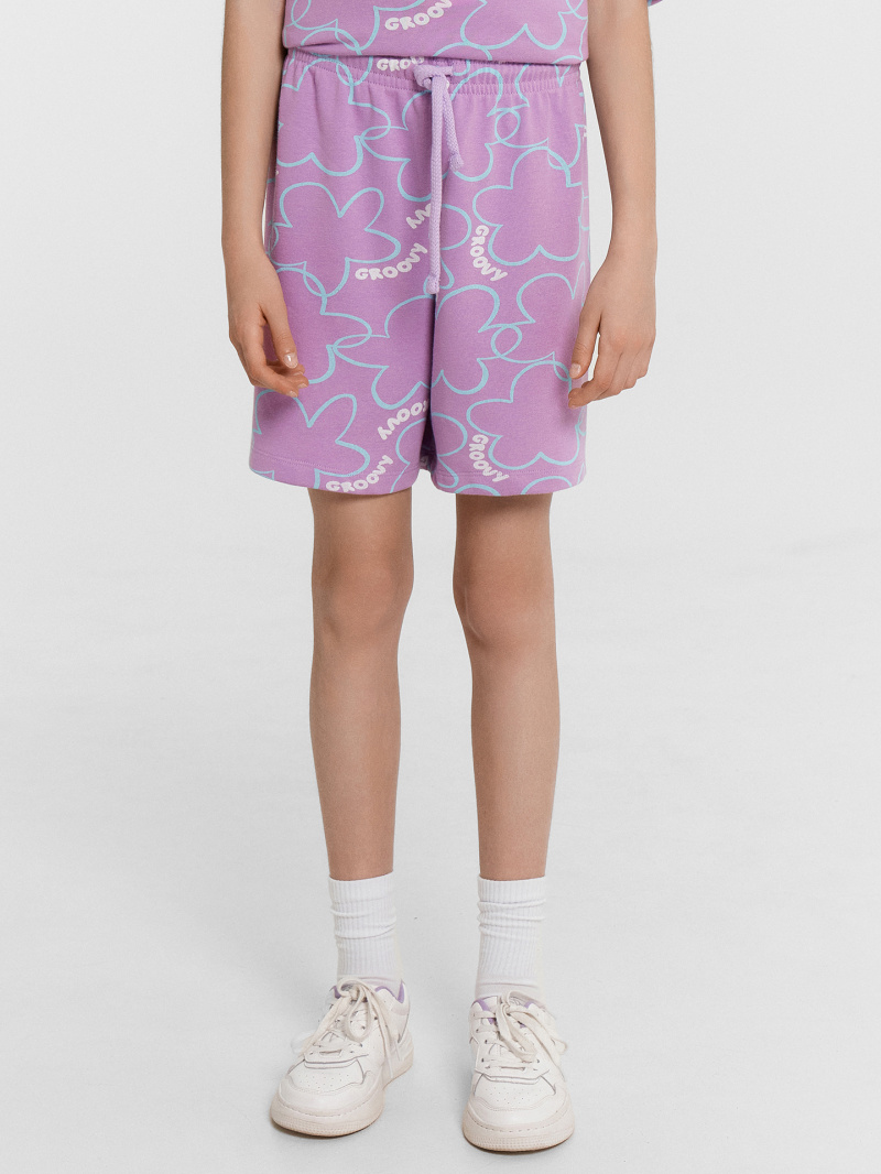 Костюм Mark Formelle 197728/24-33071П-7 цветы_на_лиловом