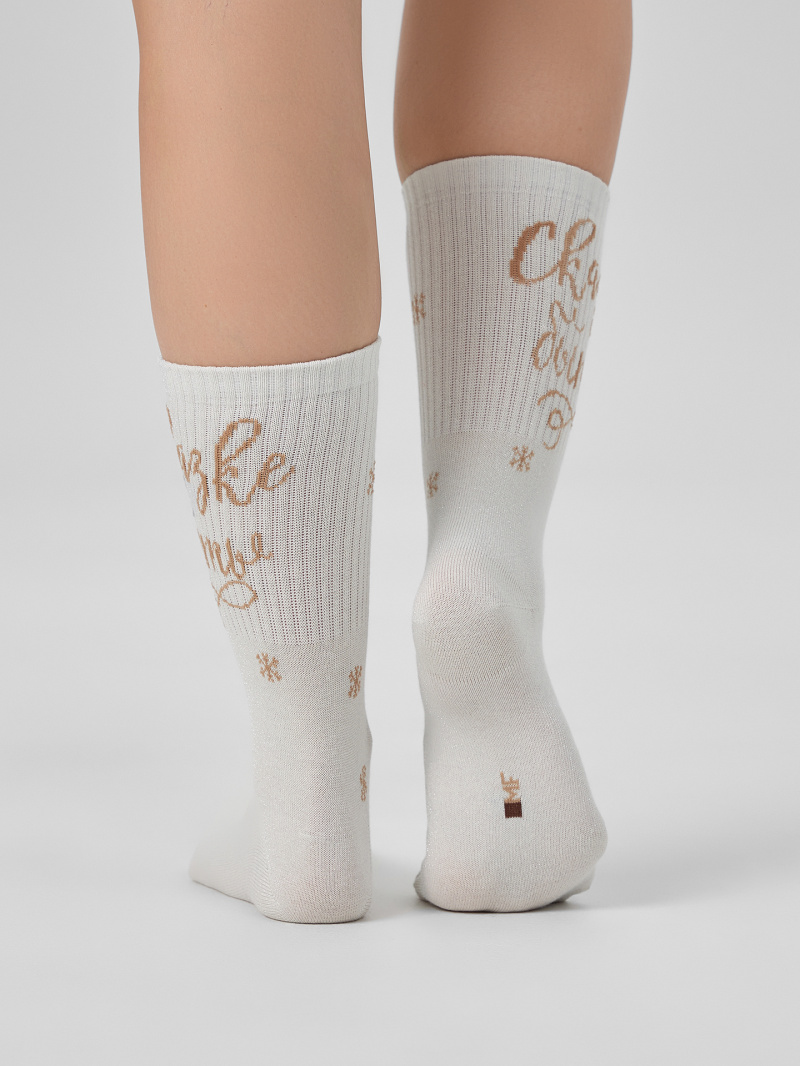 Носки и гольфы Mark Formelle 217A-2164/223217A-2 молочный_капучино_карамель_рис.2164