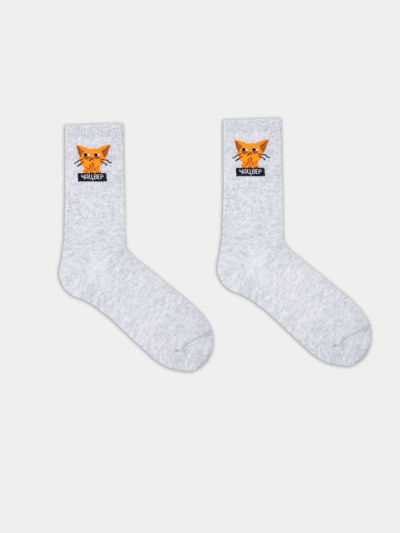 Носки и гольфы Mark Formelle 217K-2667/23217K-1 св.серый_меланж_рис.2667