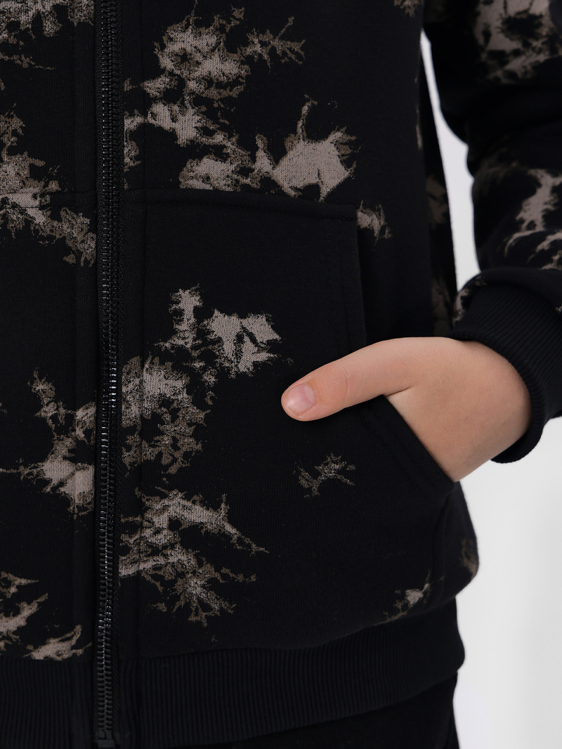 Толстовки Mark Formelle 363321/25-37083П-7П разводы_на_черном