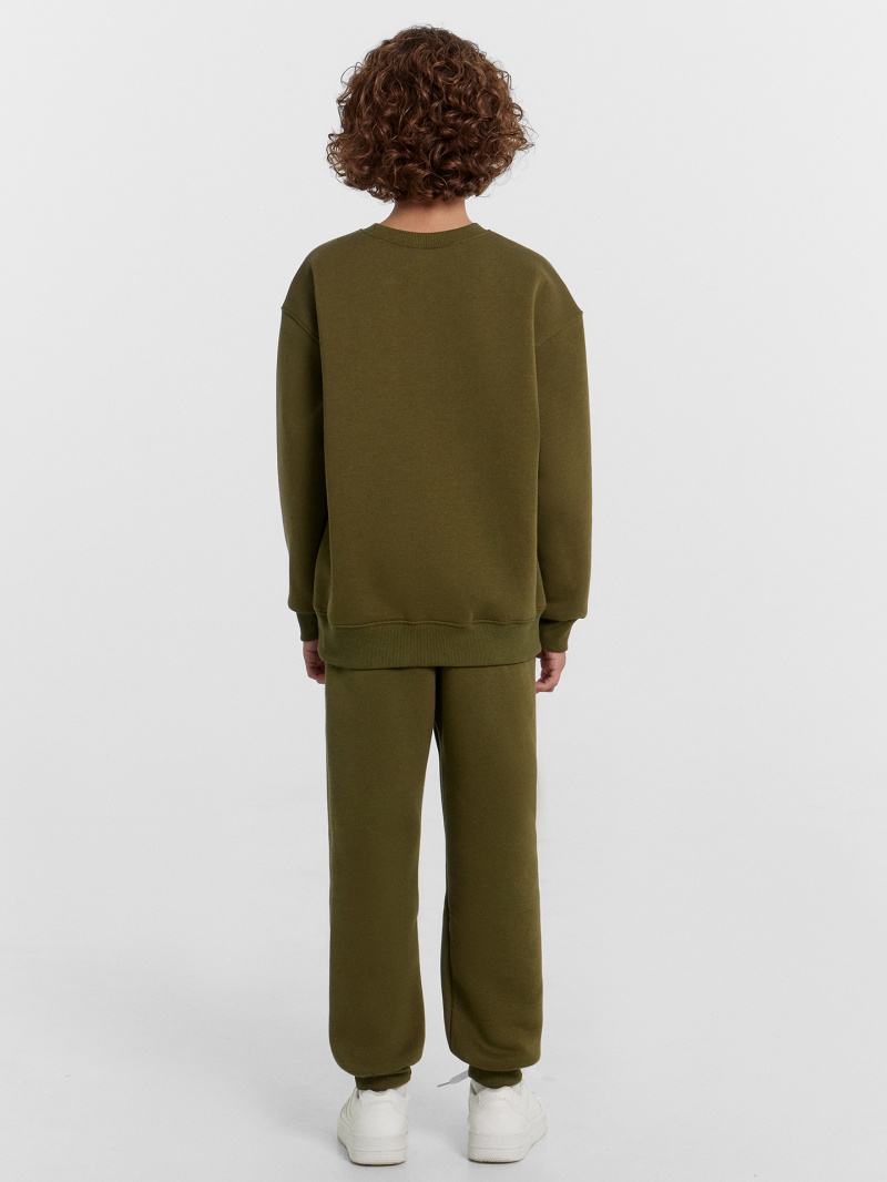 Костюмы Mark Formelle 393326/24-29623П-7П темная_олива_печать_3_сл_ДТФ_трансфер_на_дет_пер