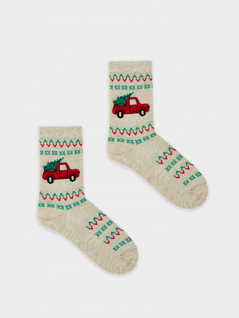 Носки и гольфы Mark Formelle 394K-2959/24394K-1 бежевый_меланж_рис.2959