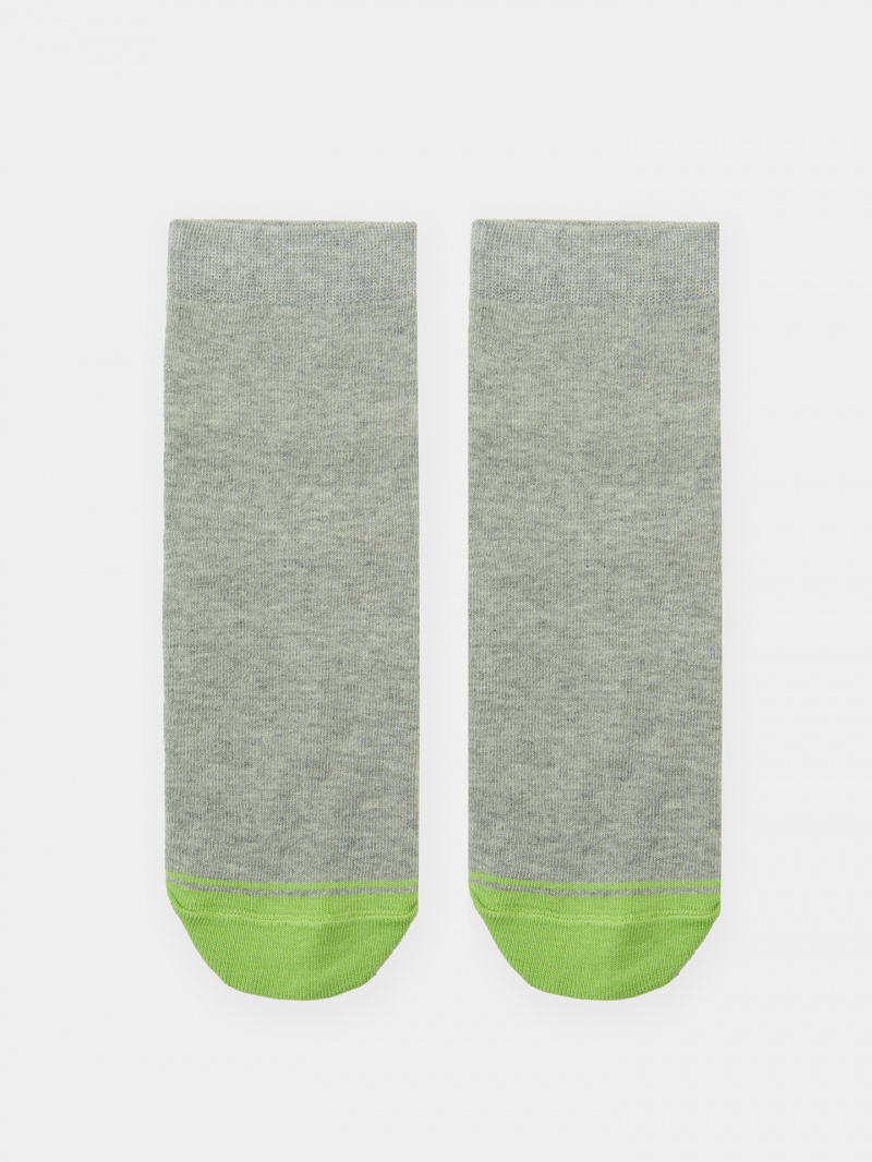 Колготки, носки и гольфы Mark Formelle 400K-654/B4-21400K-1 серый_меланж_салатовый_рис.654