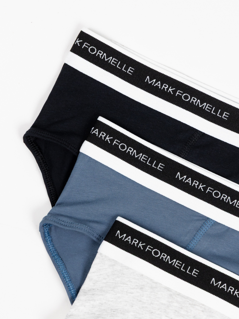 Нижнее белье Mark Formelle 411170-3/25-5162Ц-5 серый_меланж_4306_А_шторм_черный