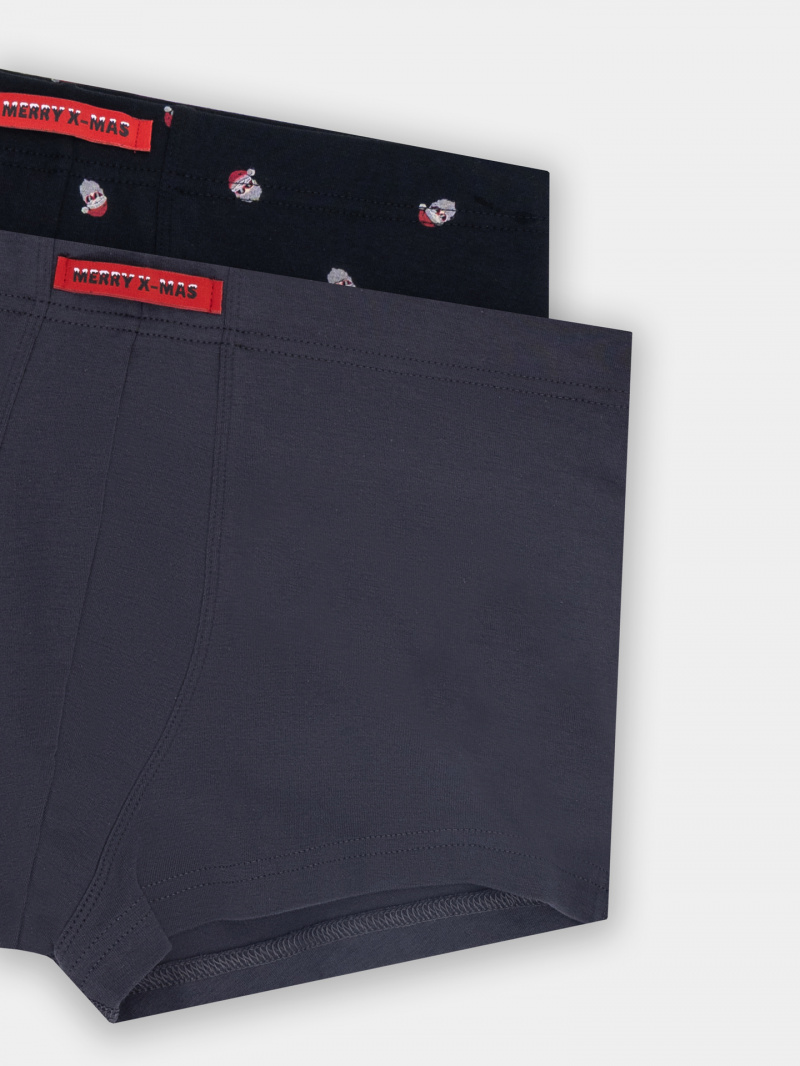 Нижнее белье Mark Formelle 411229-2/25-5099П-5Н мелкая_набивка_на_черном_т.серый_декор