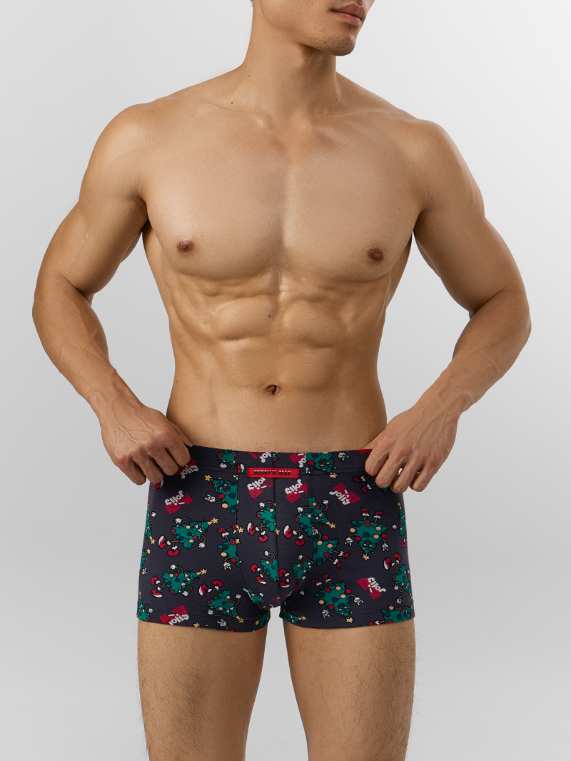 Нижнее белье Mark Formelle 411229/25-5101П-5Н елки_на_черном_декор