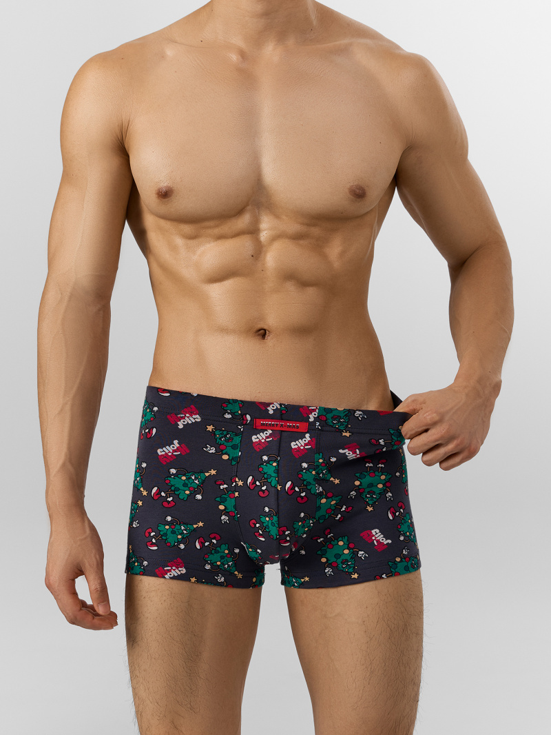 Нижнее белье Mark Formelle 411229/25-5101П-5Н елки_на_черном_декор