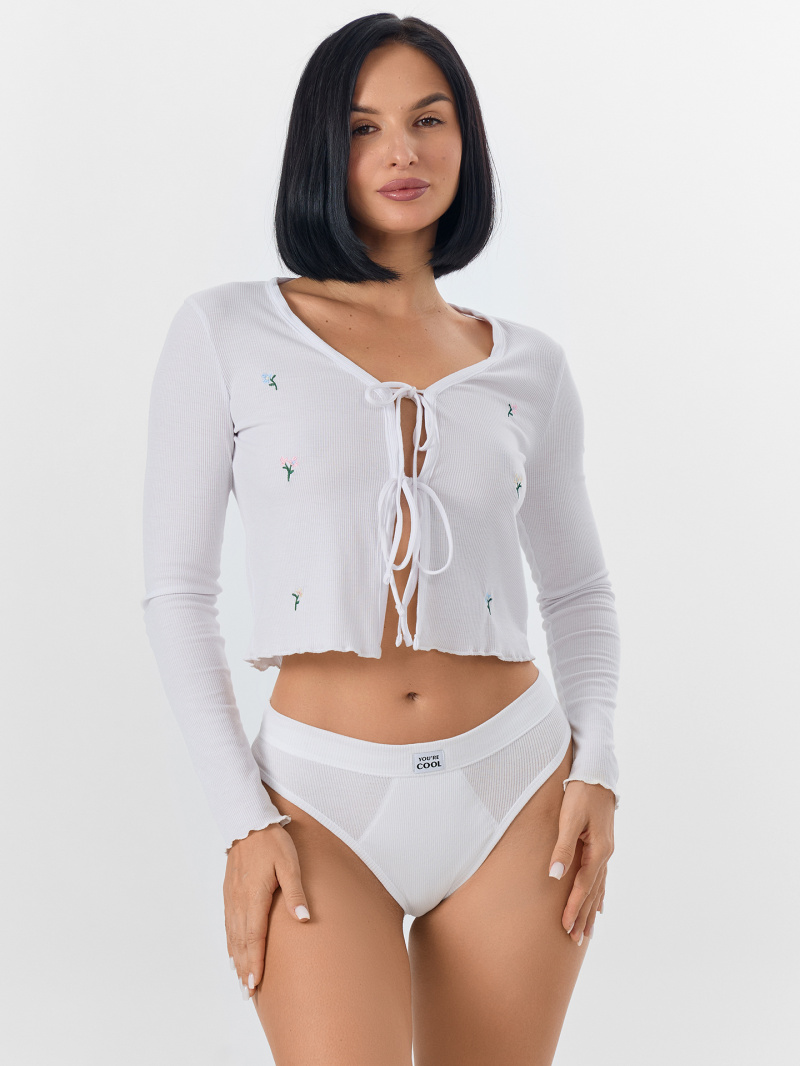 Трусы Mark Formelle 412492-3/25-22.22-40514Б-1 белый10_декор