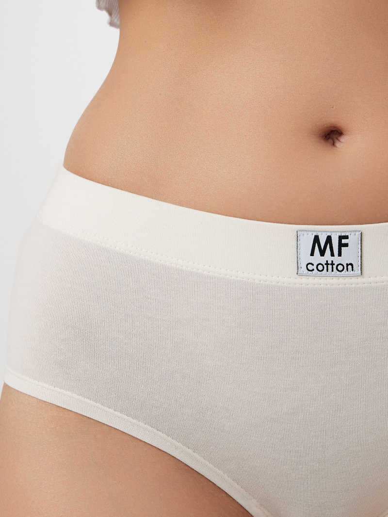 Трусы Mark Formelle 412607-3/25-50-36193Ц-5 молочный_морской_туман_макадамия_декор